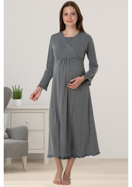 Füme Hamile Lohusa Gecelik