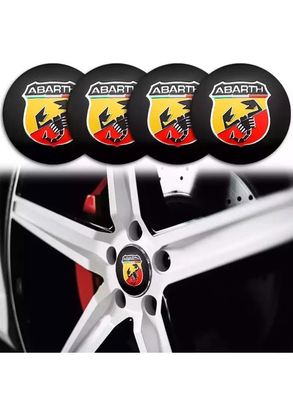 Abart 56 mm 4 Adet Jant Göbek Stıcker modelleri