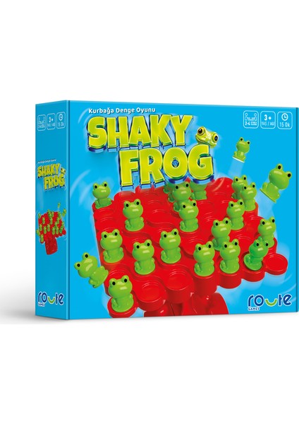 Frog Kutbağa Denge Oyunu Frog Shaky Frog
