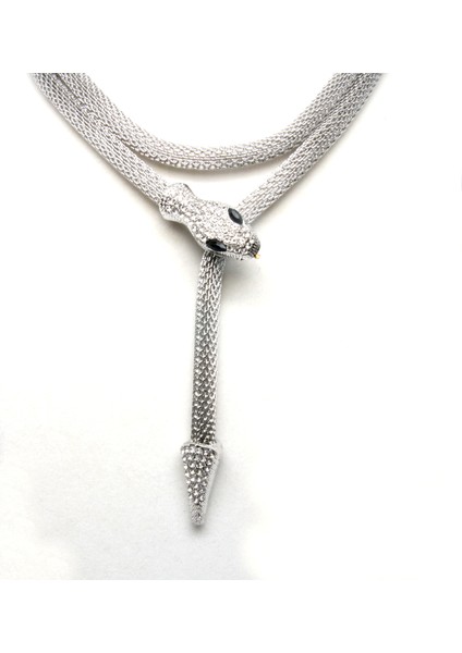 Silver Yılan Kolye