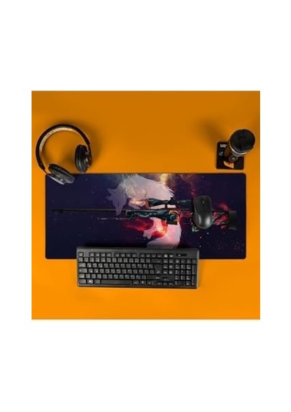 Oyunculara Özel Sniper Tasarımlı 70X30 Oyuncu Mousepad - Mouse Pad - Fare Altlığı - Mouse Pad