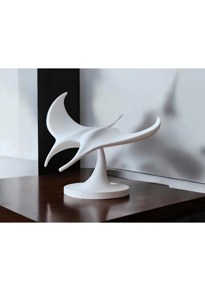 Vatoz Balığı Şeklinde Dekoratif Figür