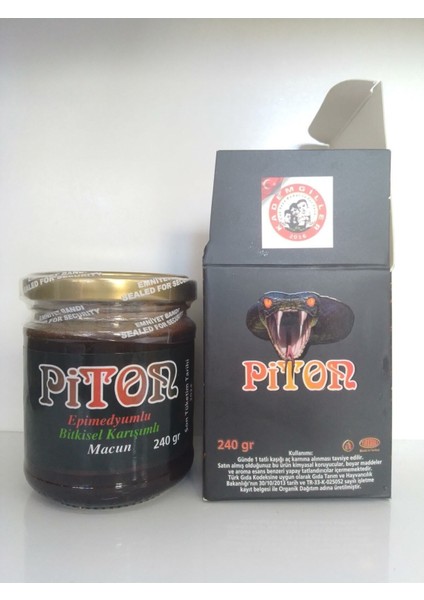 Piton Ultra Ginsengli Macun