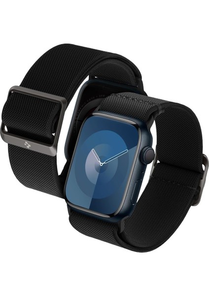 Apple Watch 42MM Seri 10 - 41MM Seri 9/8/7 - 40MM Seri Se2/se/6/5/4 Kordon Kayış Band Lite Fit Black - AMP02290