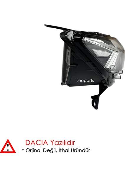 Dacia Sandero Far Lambası Sağ (Ledli - Içi Krom) 2021-2023 260101940R fiyatları