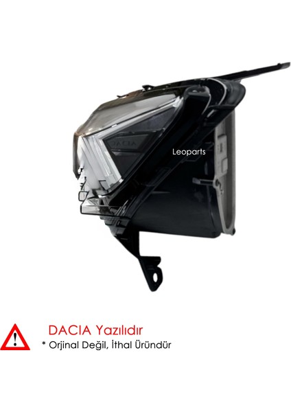 Dacia Sandero Far Lambası Sol (Ledli - Içi Beyaz) 2021-2023 260601750R fiyatları