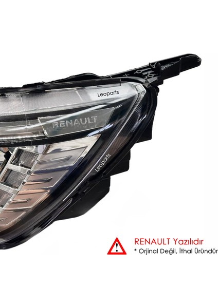 Renault Express Far Lambası Sol (Renault Yazılı) 2021-2023 260605755R fiyatları