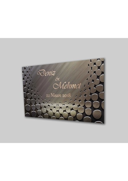 - Düğün Nişan Hoşgeldiniz Cam Tablo