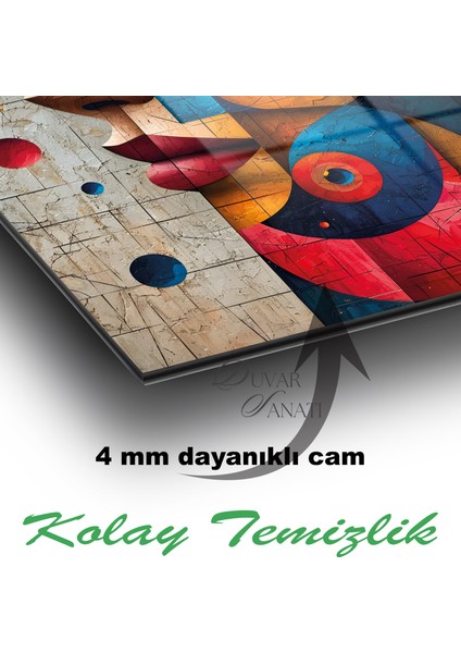Soyut Kadın Dikey Cam Tablo, Modern Kurum Ev Ofis Salon Duvar Dekoru , Hediyelik Büyük Tablo