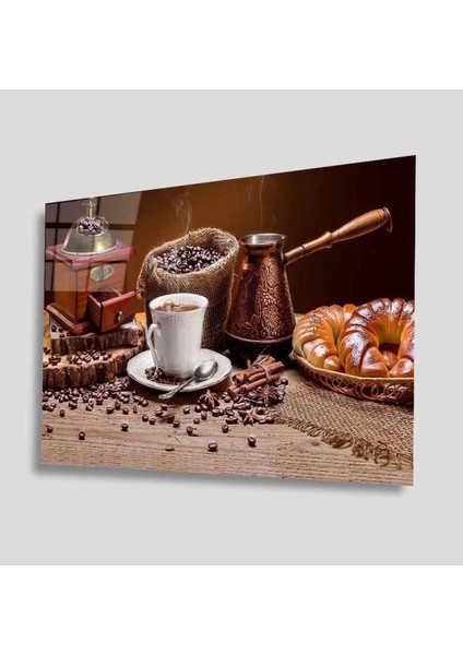 - Türk Kahvesi Cam Tablo