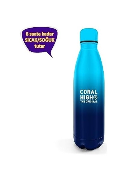 Coral High Renk Geçişli Çelik Termos 500 ml 11934