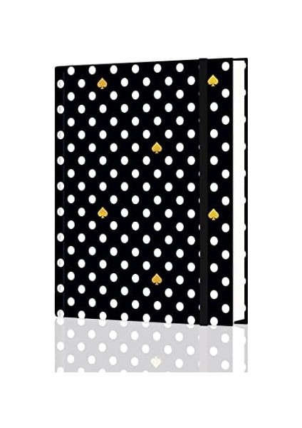 Journals 16,5X22,5 cm Gizli Spiralli Noktalı Defter Tarihsiz Not Defteri - Polka Gold