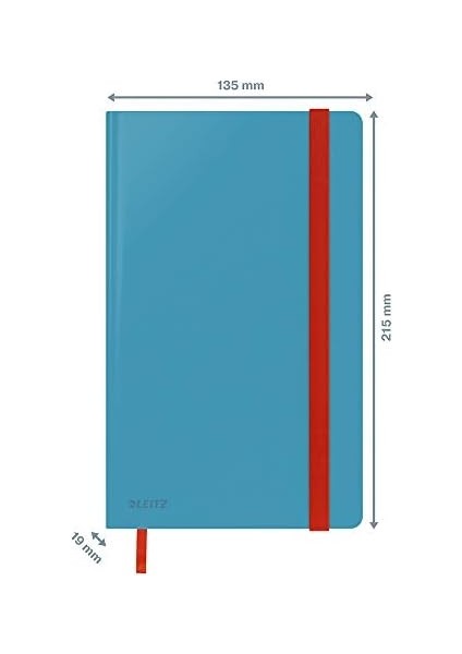 Cosy Soft Touch Ciltli Kapaklı Kareli Orta Boy Defter A6