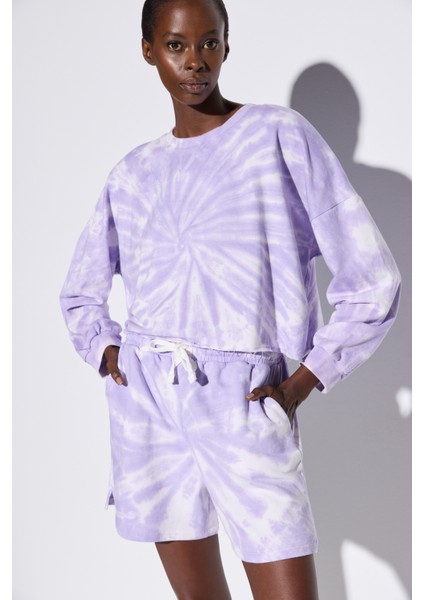 Batik Yıkamalı Cepli Şort