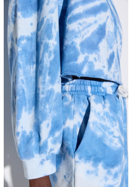 Batik Yıkamalı Cepli Şort