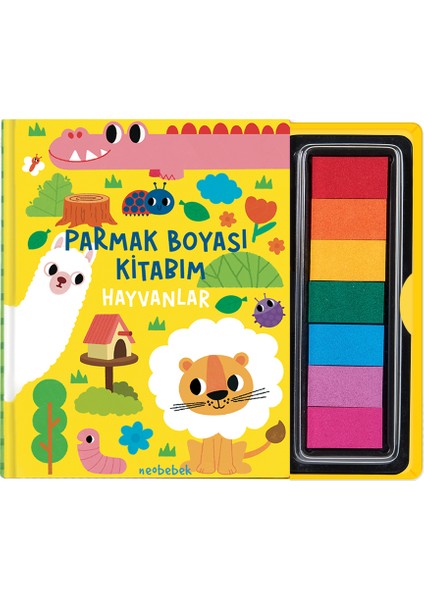 Parmak Boyası Kitabım Hayvanlar
