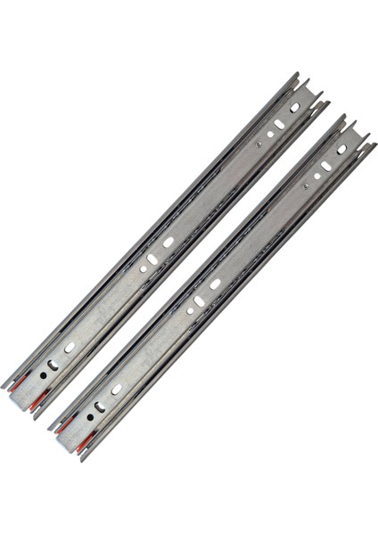 40 cm Teleskopik Bilyalı Kızak Çekmece Rayı -1 Çekmecelik Takım fırsatları