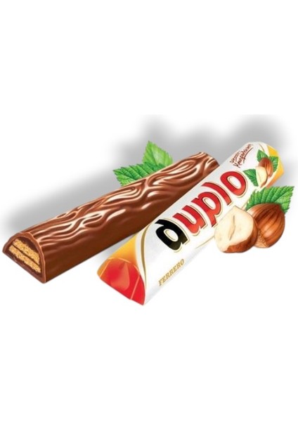 Kinder Duplo Chocnut Sütlü Çikolata Kaplı Fındık Kreması Dolgulu 182 gr