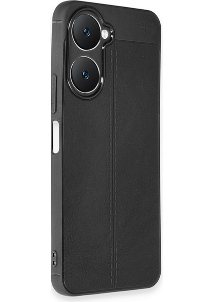 Vivo Y18 Uyumlu Kılıf Deri Görünümlü Kamera Korumalı Karbon Leke Tutmaz Darbe Emici Kapak fırsatları