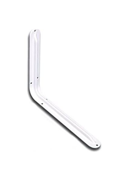 30 cm 23 * Demir Beyaz Konsol L Raf Ayağı Raf Altı Yeni