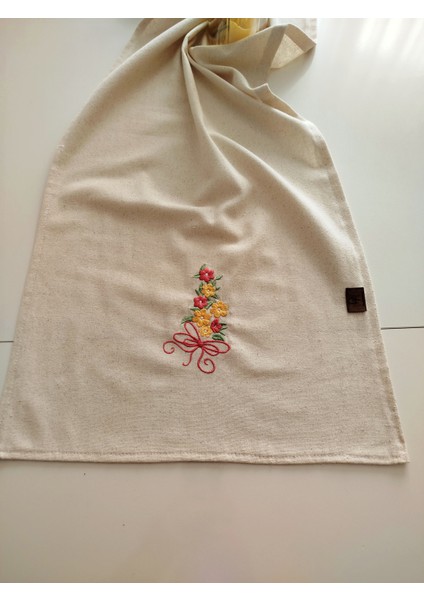 Buldan Ham Keten Otantik Yumuşacık Nakışlı 45X145 cm Runner fırsatları