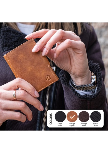 Toscana Taba Bozuk Paralık Cepli Unisex Deri Rfid Korumalı Erkek Kadın Mini Cüzdan Hediye indirimleri