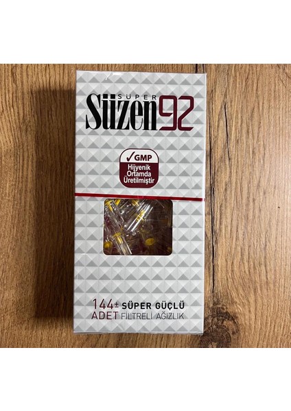 SÜZEN92 Filtre Ağızlık 144'Luk modelleri