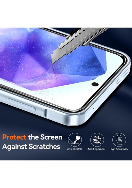 Samsung Galaxy S25 Kılıf Köşe Korumalı Darbeye Dayanıklı Antişok Şeffaf Silikon + 9h Temperli Cam 2'li Set fiyatları