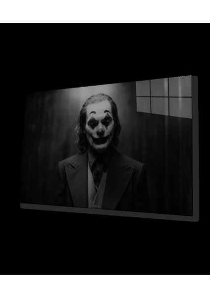 - Siyah Beyaz Insan Fotoğrafları Joker Cam Tablo Joker