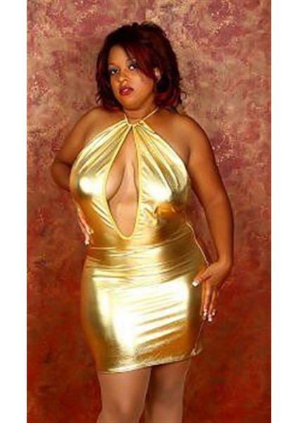 Büyük Beden Alımlı Elbise TSEC031059