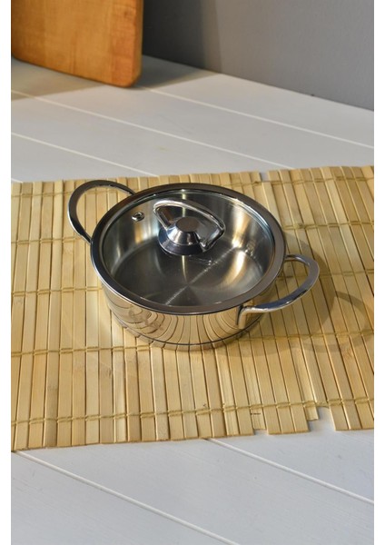 Oms Mini Basık Çelik Tencere - 14 cm modelleri