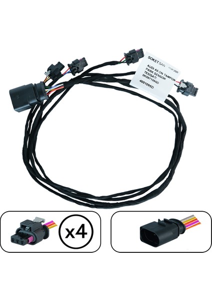 Audi A5 Ön Tampon Park Sensör Tesisatı 8K0971095D