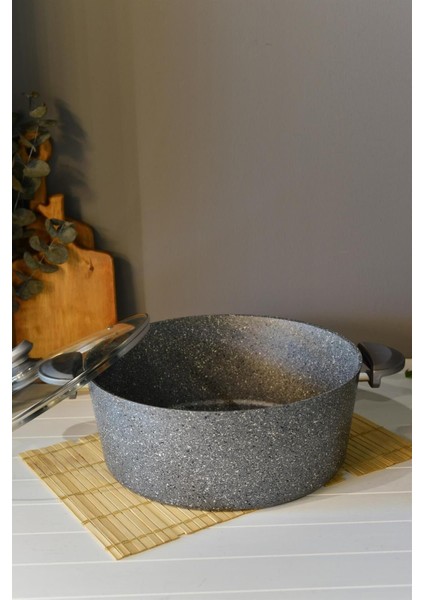 Oms Granit Derin Tencere 34 cm indirimleri