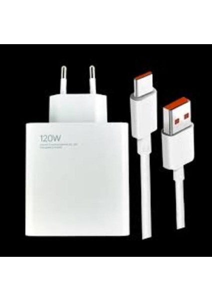Xıaomi 120 W Hızlı Turbo Şarj (Başlık+Kablo)
