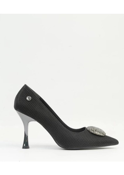 54031 Kadın Abiye Taşlı Stiletto Ayakkabı