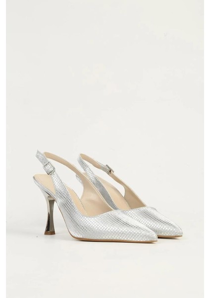 54543 Kadın Abiye Stiletto Ayakkabı