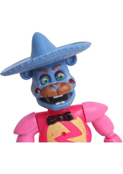 Five Nights At Freddy's Eklemli Sökülür Takılır 2li Figür Oyuncak Set Glamrock Freddy & Roxanne Wolf indirimleri