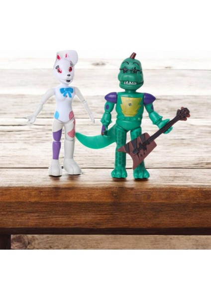 Five Nights At Freddy's Fnaf Eklemli Sökülür Takılır Oyuncak Seti Glamrock Montgomery & Vanny Rabbit