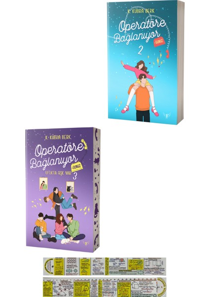 Operatöre Bağlanıyorsunuz 2 Kitap - K. Kübra Berk - Matematik Öğreten Cetvel