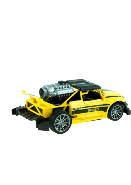 1:18 Sc Uzaktan Kumandalı Spray Araba Duman Çıkaran Sarı Şarjlı modelleri