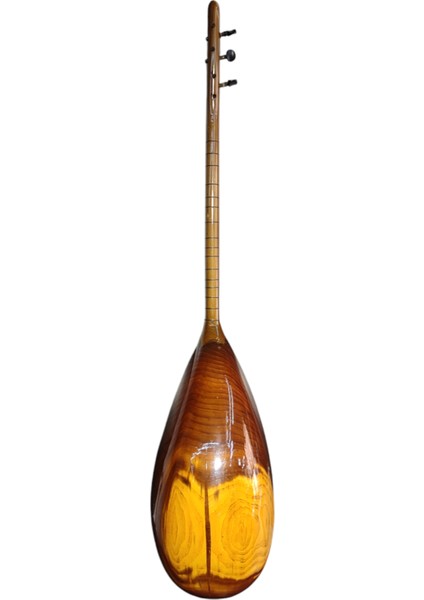 Bağlama El Yapımı Kısa Sap Oyma Dut Bağlama