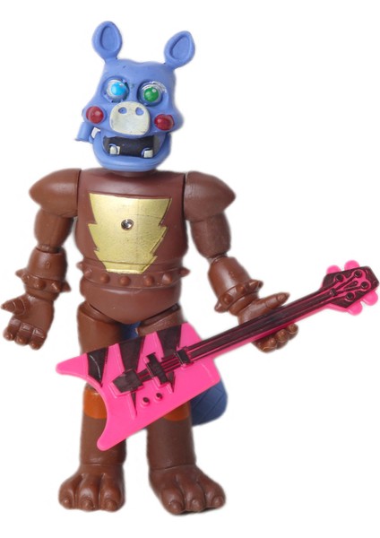 Five Nights At Freddy's Fnaf Eklemli Sökülür Takılır Figür Oyuncak Seti Glamrock Freddy & Pigpatch 3