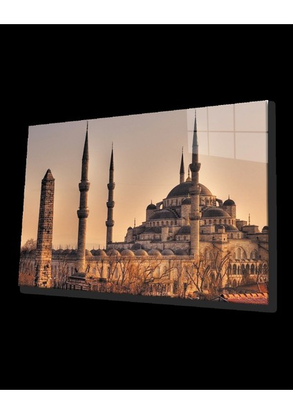 - Istanbul Sultan Ahmet Camii Manzaralı Cam Tablo