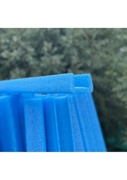 10 mt Eşya Mobilya Ambalaj Köpüğü Kenar Köşe Koruyucu U Profil 7x7 cm Strafor Köpük