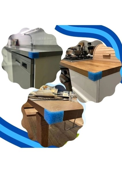 Kendinden Yapışkanlı Kenar Koruyucu / Mobilya Koruyucu / Köşe Koruyucu Köpük 10AD.-5 cm