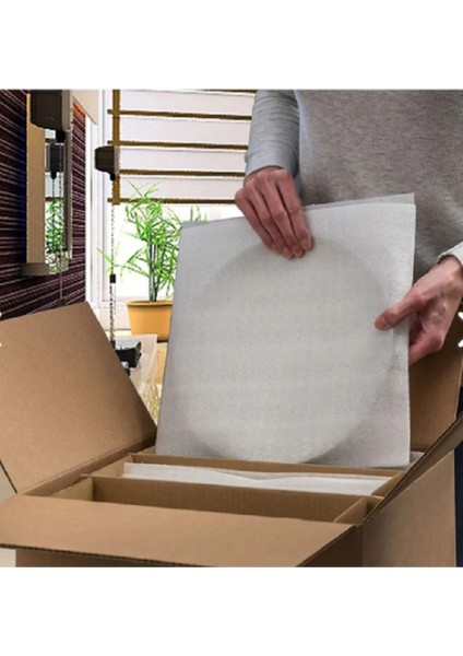 30 Adet 30 cm x 30 cm Köpük Torba Tabak Koruma Kırılacak Eşya Koruma