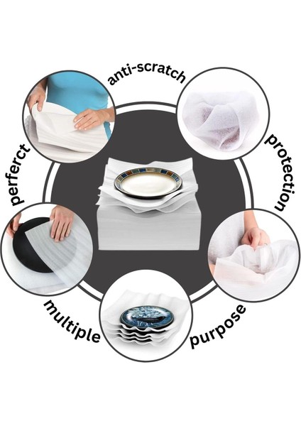 30 Adet 30 x 30 cm / Kalınlık 2 mm Taşınma Malzemesi, Köpük Ambalaj,, Tabak Bardak Koruma Köpüğü fiyatları