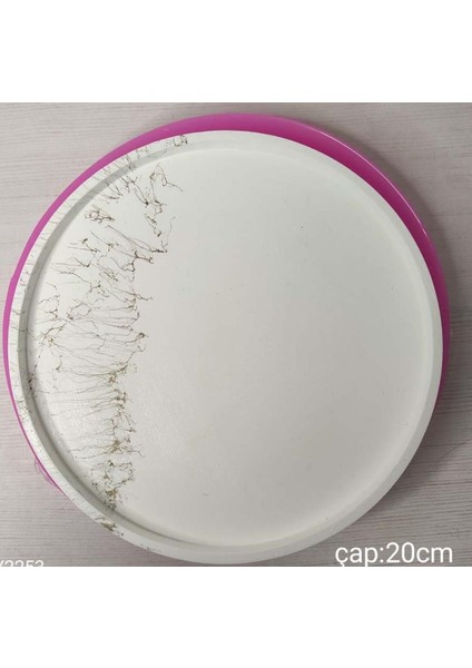 Ipek Hobi Büyük Yuvarlak Sunumluk Silikon Kalıp 18 cm