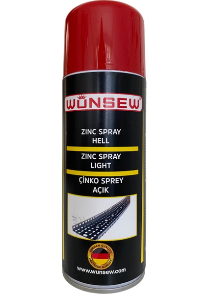 Çinko Sprey Açık 400 ml