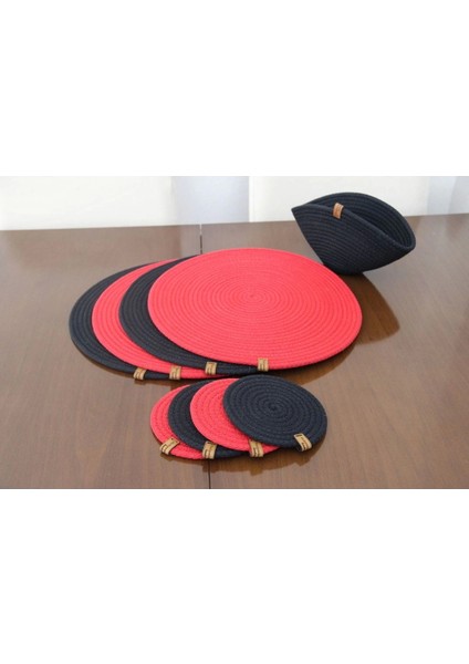 9 Parça 4 Kişilik Amerikan Servis Takımı, Supla Takımı, Tabak Altlığı, Bardak Altlığı, Runner fiyatları